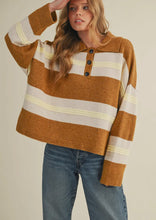 Load image into Gallery viewer, Rugby Mustard Sweater- super soft
