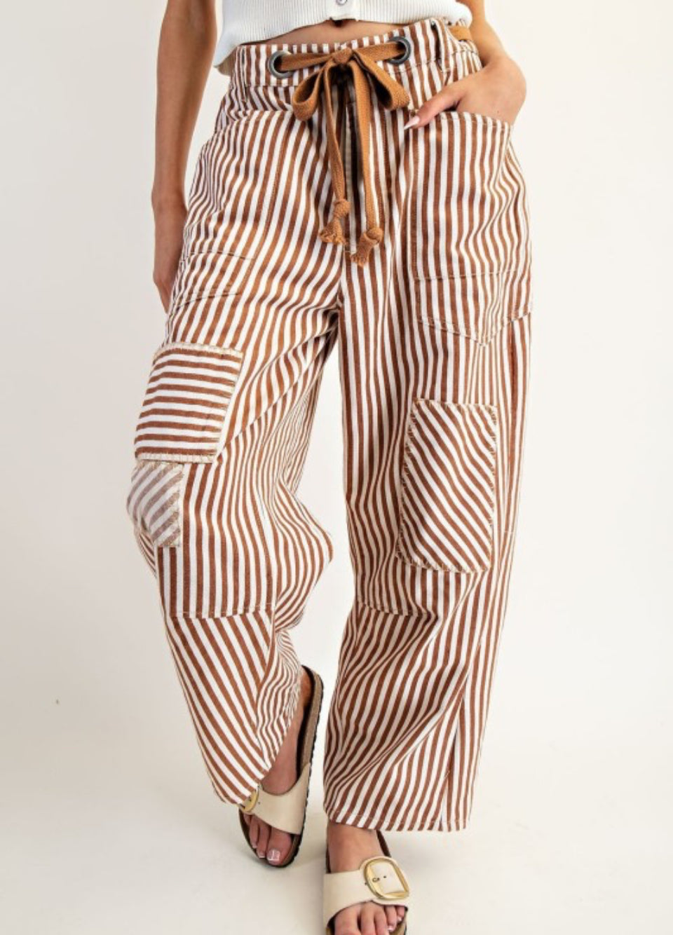 Rust Free Soul Stripe Barrel Denim
