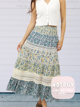 Load image into Gallery viewer, Lilah Smocked Skirt- Stretch Waist
