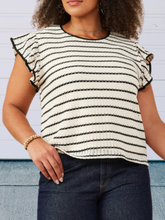 Load image into Gallery viewer, [PLUS] Dash Crocheted Contemporary Blouse

