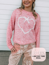 Load image into Gallery viewer, Sweetie Plush Pink Pullover
