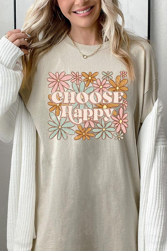 Happy Era artisan Graphic Tee - sand