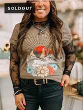 Load image into Gallery viewer, Mountain Adventuer Artisan Graphic Tee
