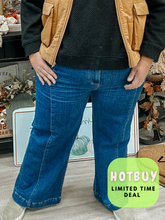 Load image into Gallery viewer, PLUS SIZE] Highton Wide Leg Denim- STRETCHY
