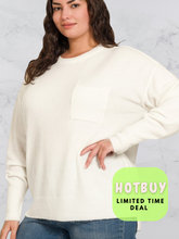 Load image into Gallery viewer, [PLUS] Dreamy White Pullover
