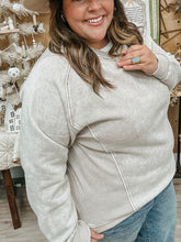 Load image into Gallery viewer, [PLUS] Hazel Mineral Wash Sweater
