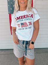 Load image into Gallery viewer, Navy Pinstripe Rope Tie wide leg shorts
