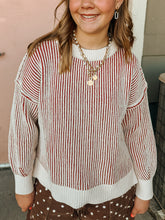 Load image into Gallery viewer, Lola Pop of Color Textured Sweater
