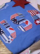 Load image into Gallery viewer, PATCHWORK USA Tee
