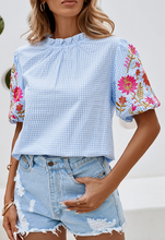 Load image into Gallery viewer, Clara Embroidered Blouse
