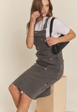 Load image into Gallery viewer, Baily Skirt overalls- real embroidery
