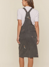 Load image into Gallery viewer, Baily Skirt overalls- real embroidery
