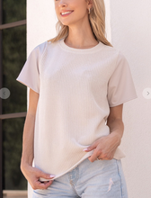 Load image into Gallery viewer, SASSY Sweater Top -Stone
