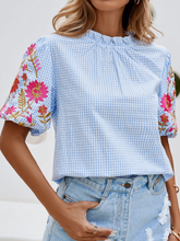 Load image into Gallery viewer, Clara Embroidered Blouse
