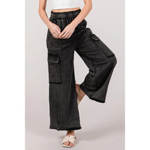 Load image into Gallery viewer, Cargo Midnight Boho Mineral Pants-stretchy
