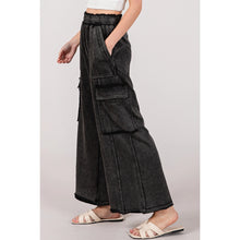 Load image into Gallery viewer, Cargo Midnight Boho Mineral Pants-stretchy
