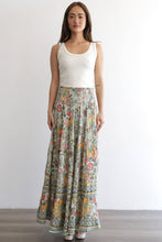 Load image into Gallery viewer, Corra Boho Floral Skirt - stretch elastic
