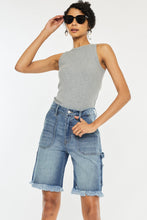 Load image into Gallery viewer, Callie KanCan Denim Bermuda Boxy-Stretch

