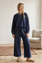 Load image into Gallery viewer, Krave Navy Butter Soft Styled Set- 2 items for 1 price
