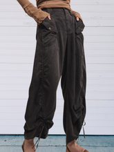 Load image into Gallery viewer, Soulfree Cargo Boho Pants- with Scrunched Detail
