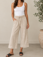 Load image into Gallery viewer, Ash Mocha Flutter Boho Pants - Stretchy
