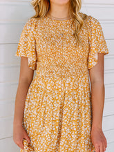 Load image into Gallery viewer, Sunshine Smocked Dress- stretch
