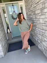 Load image into Gallery viewer, Soft Sage Flutter Mineral Pants-stretchy
