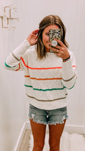 Load image into Gallery viewer, Bright Stripe Pullover
